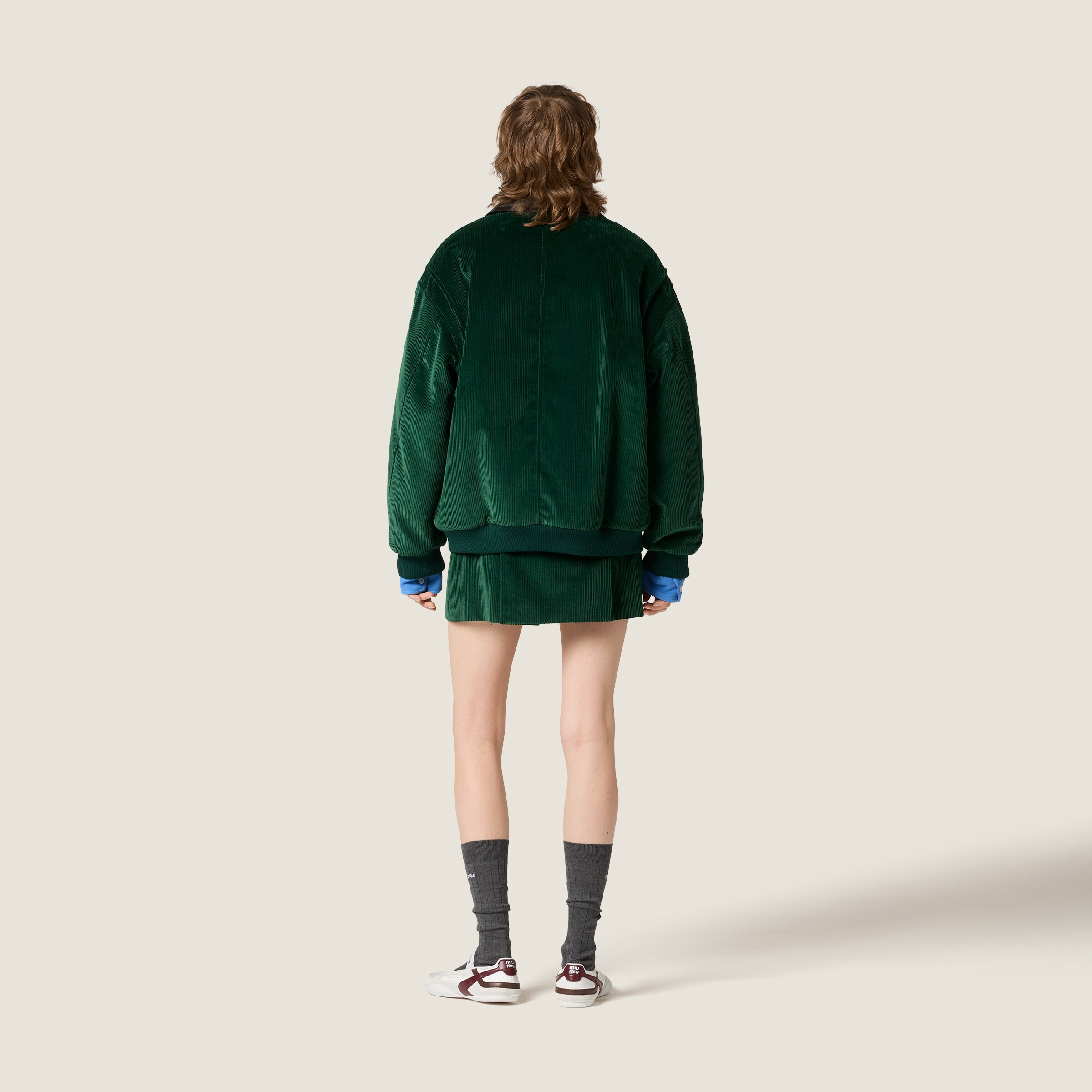 Corduroy miniskirt - 3