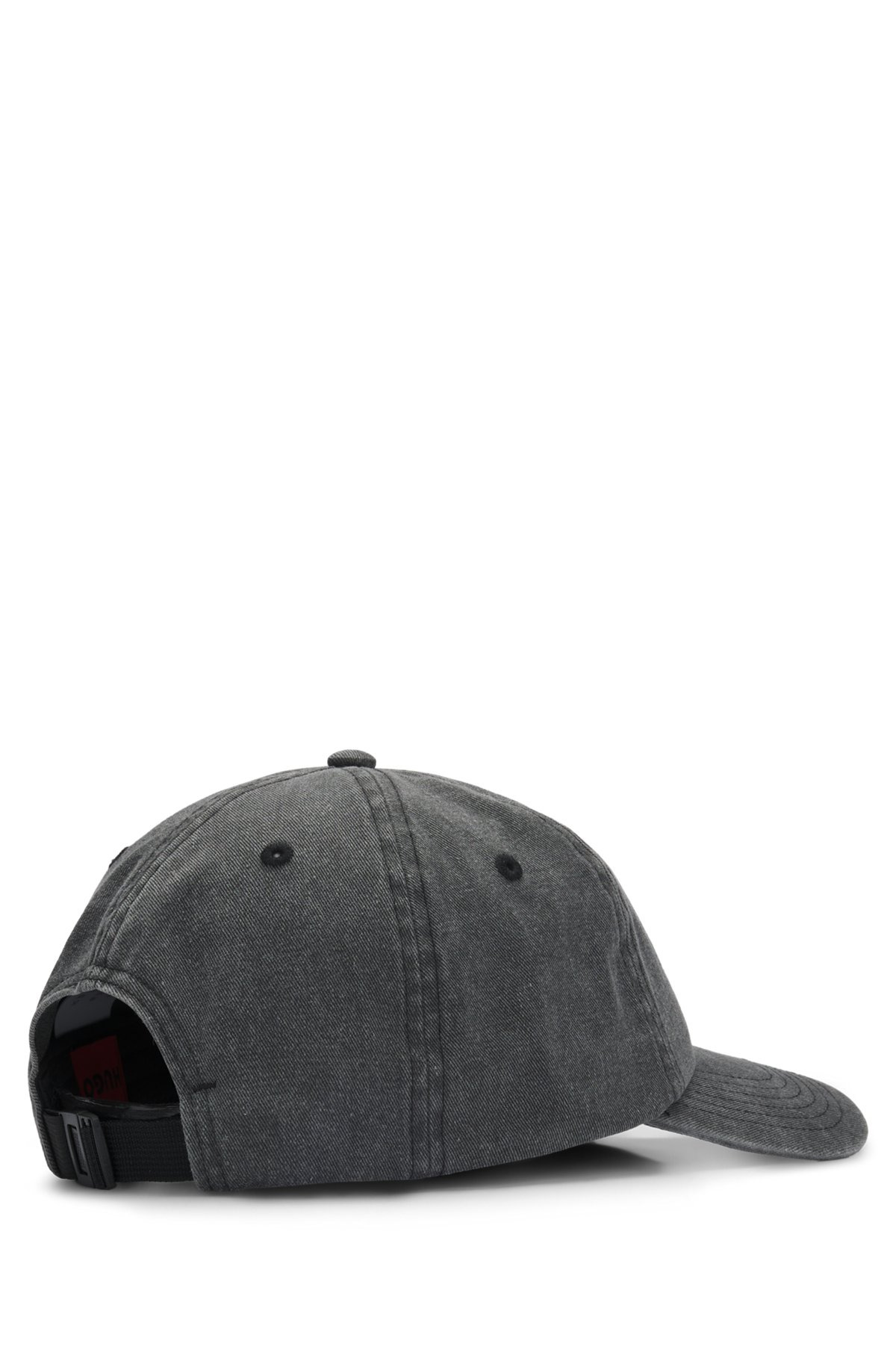 COTTON-TWILL 6-PANEL CAP WITH EMBROIDERED LOGO - 3