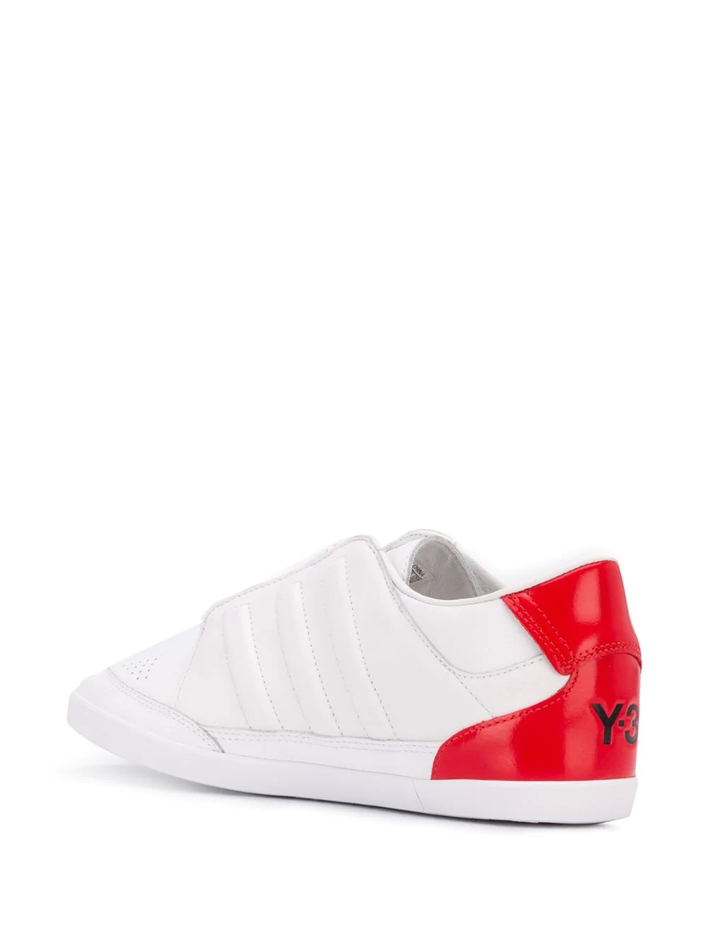 contrast heel-counter sneakers - 3