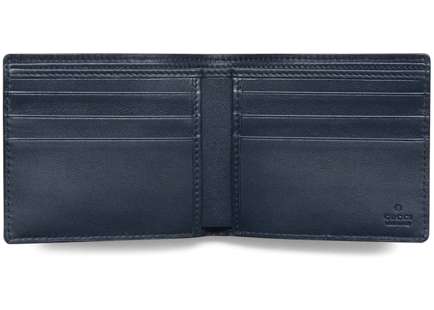 Gucci Bifold Wallet MicroGuccissima Blue - 2