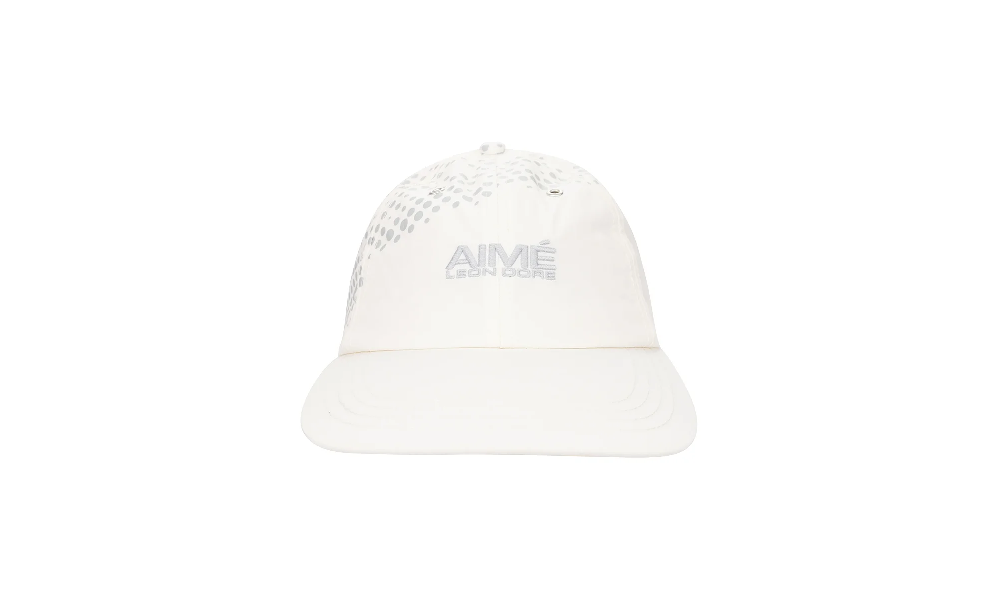 NEW BALANCE GEO PRINT HAT "OFF-WHITE" NB23AH001 SILVER BIRCH - 1