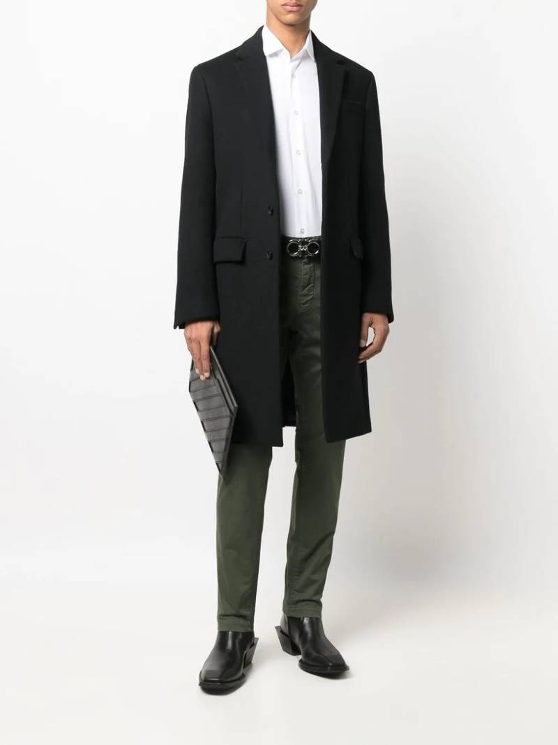 PHILIPP PLEIN Hexagon embroidery dress shirt outlook