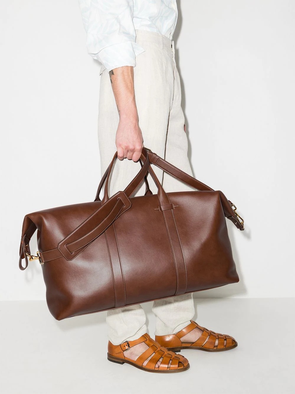 Buckley leather holdall - 2