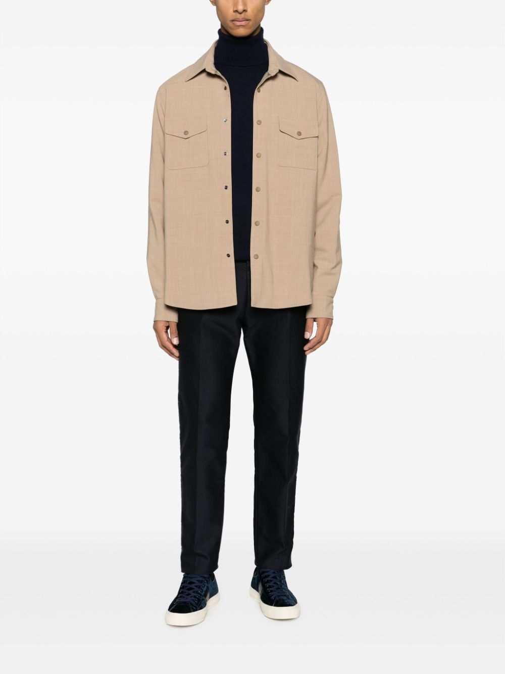 button-up long-sleeve shirt - 4