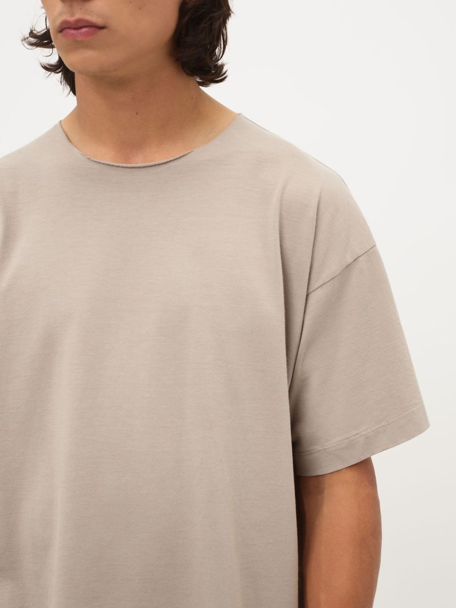 Raw Neck Tee - 3