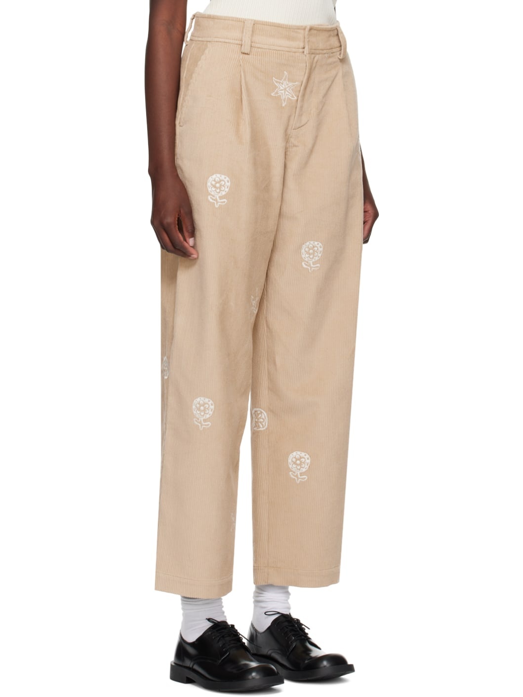 Beige Aidan Trousers - 2