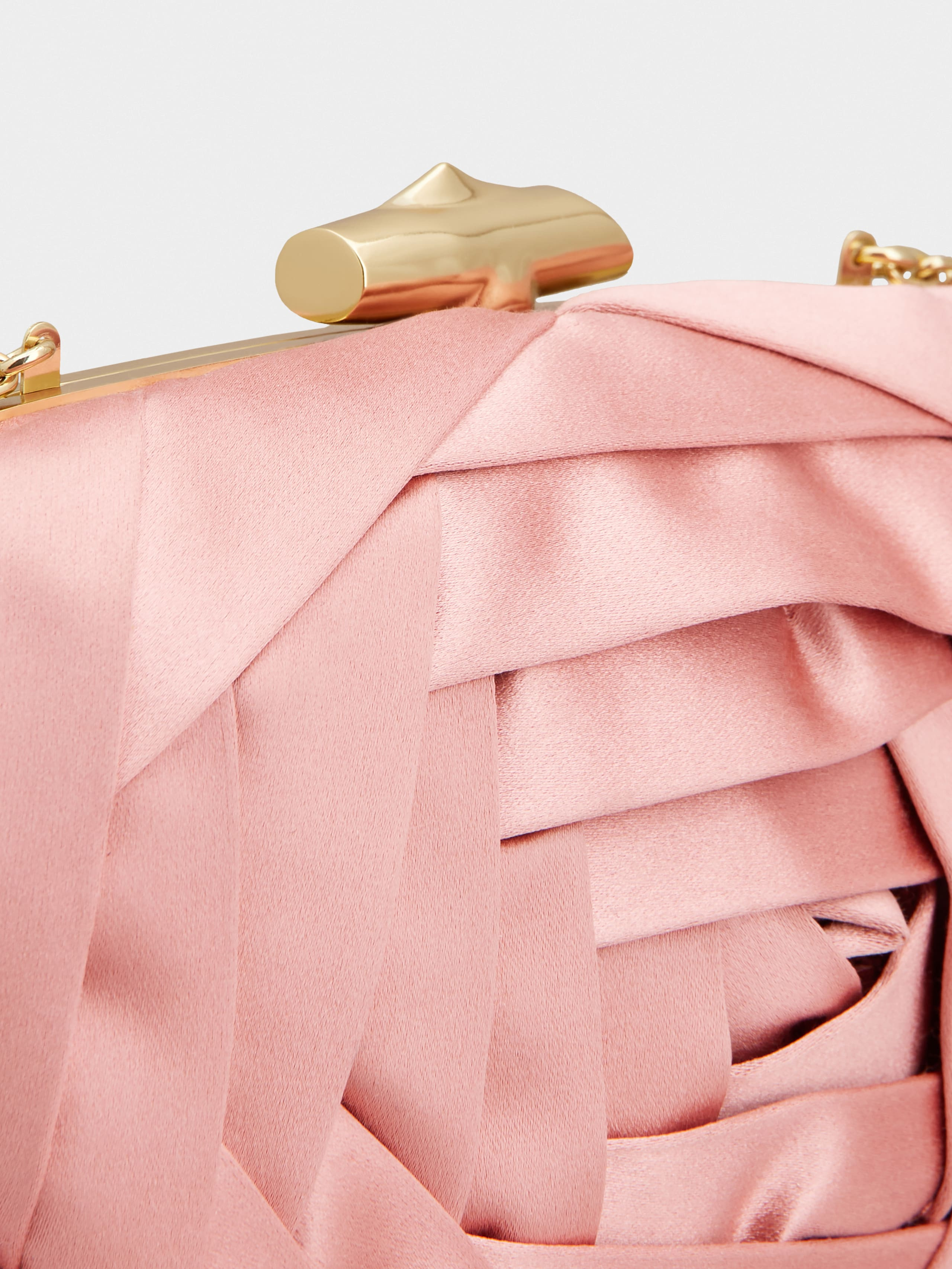 Rose Vivier Clutch in satin - 7