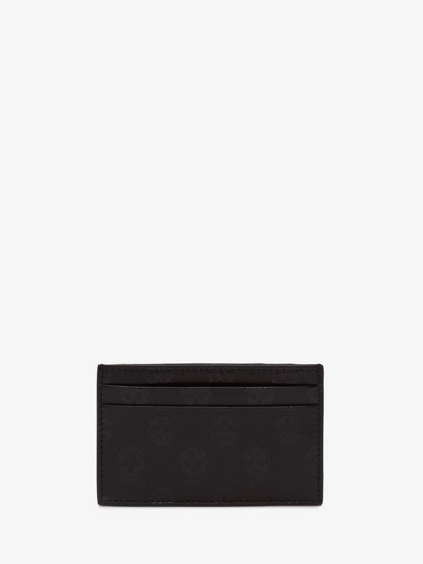 Biker Skull Card Holder in Black - 1