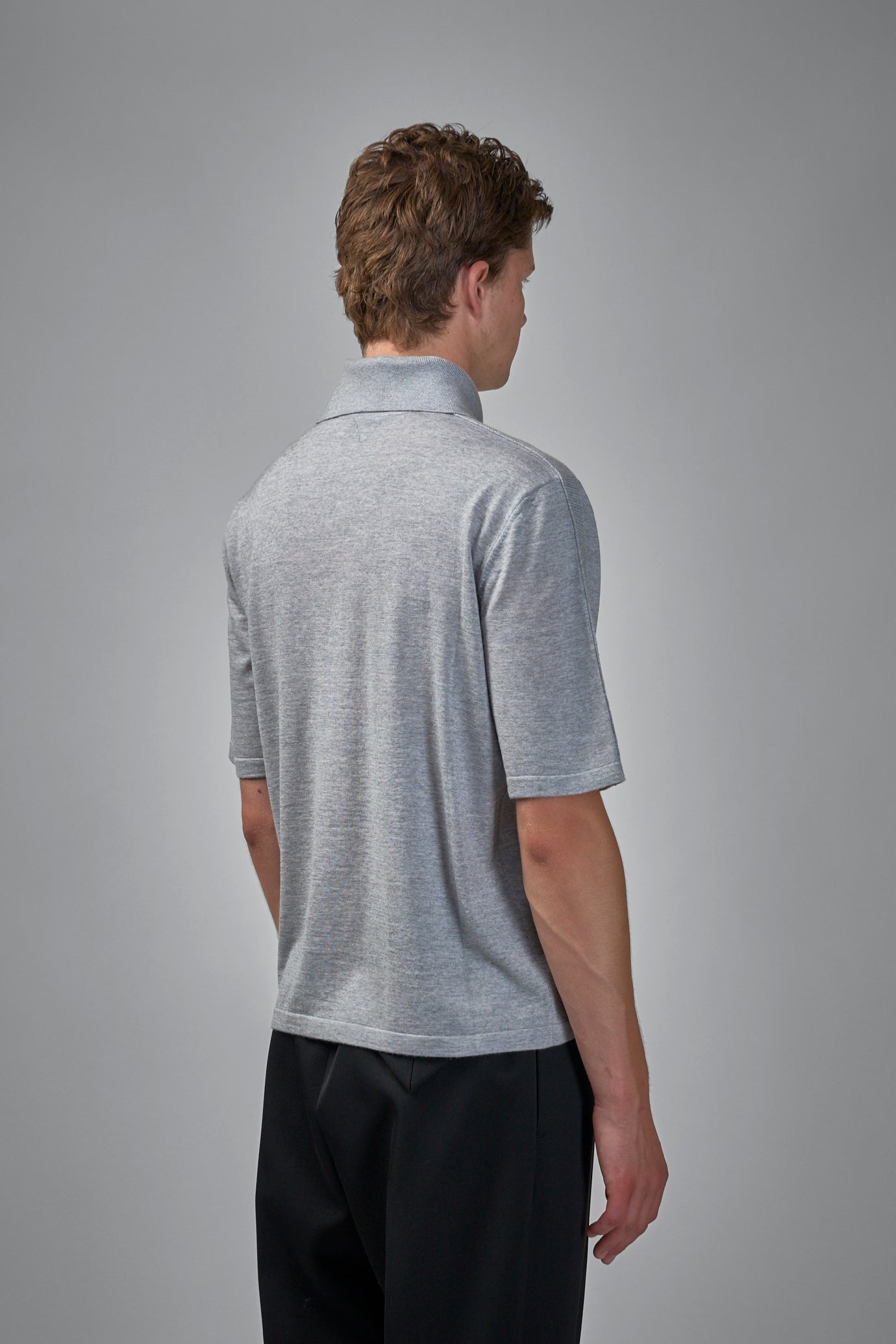 Polo Zig Zag Detail Knit - 3