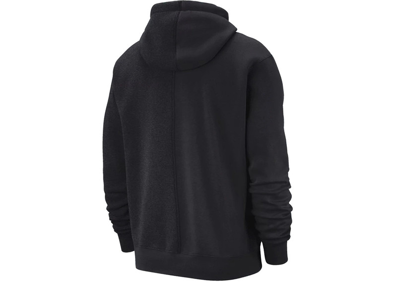 Nike Nike NBA Brooklyn Nets Courtside Fleece Pullover Loose Fit Hoodie Dark Grey outlook