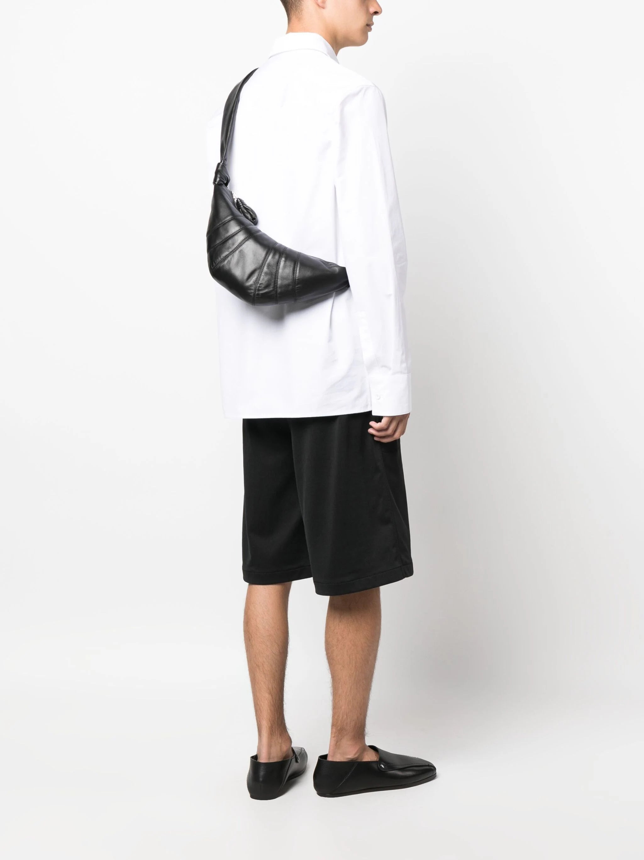 LEMAIRE Unisex Soft Nappa Small Croissant Bag - 2