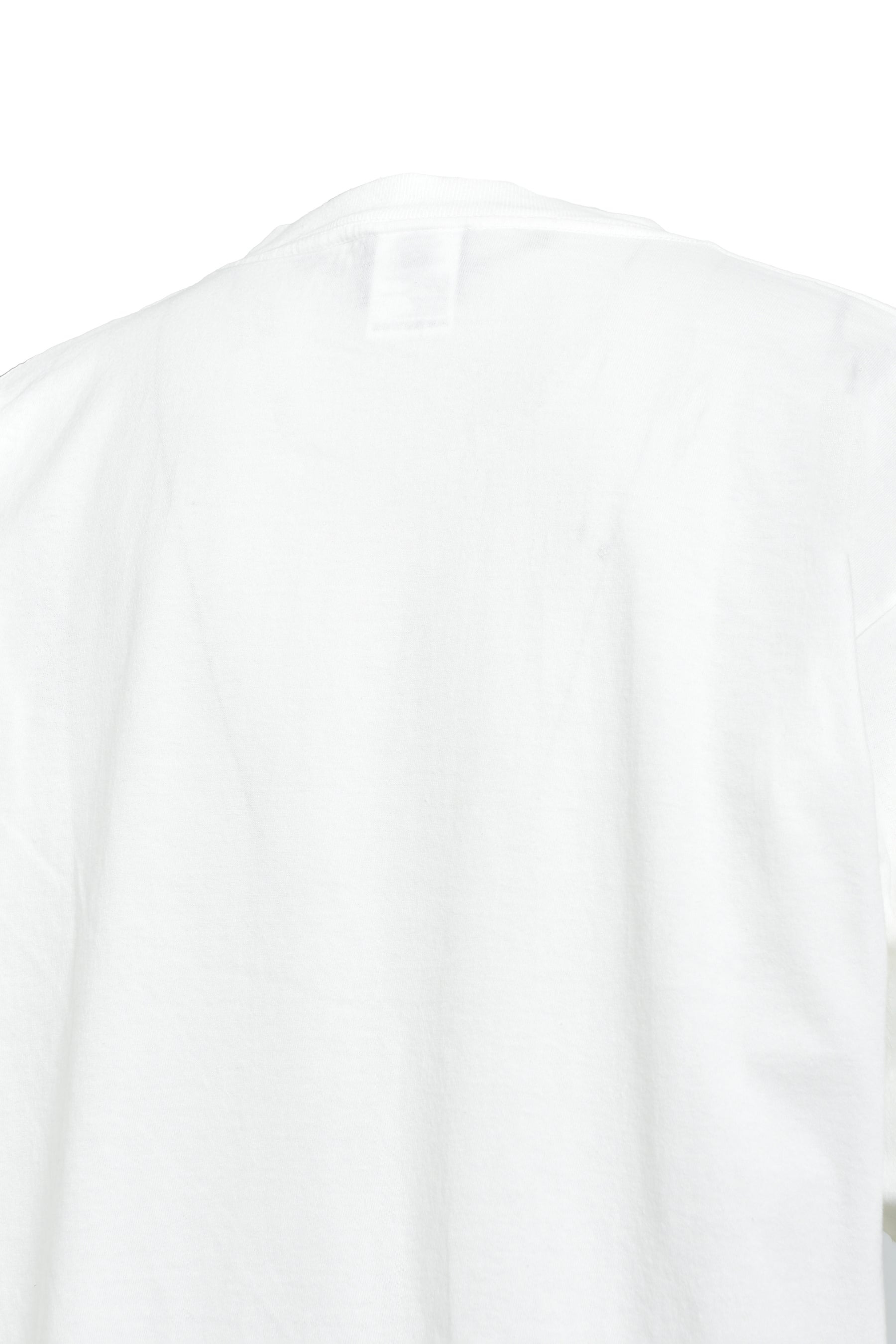 LS TEE/FASHION POLITICS / WHT - 5