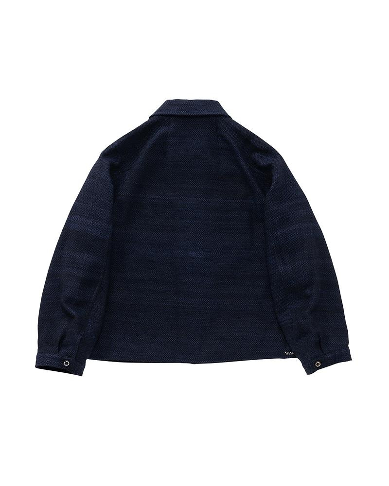 COVERALL (TUSSAR SILK) W NAVY - 2