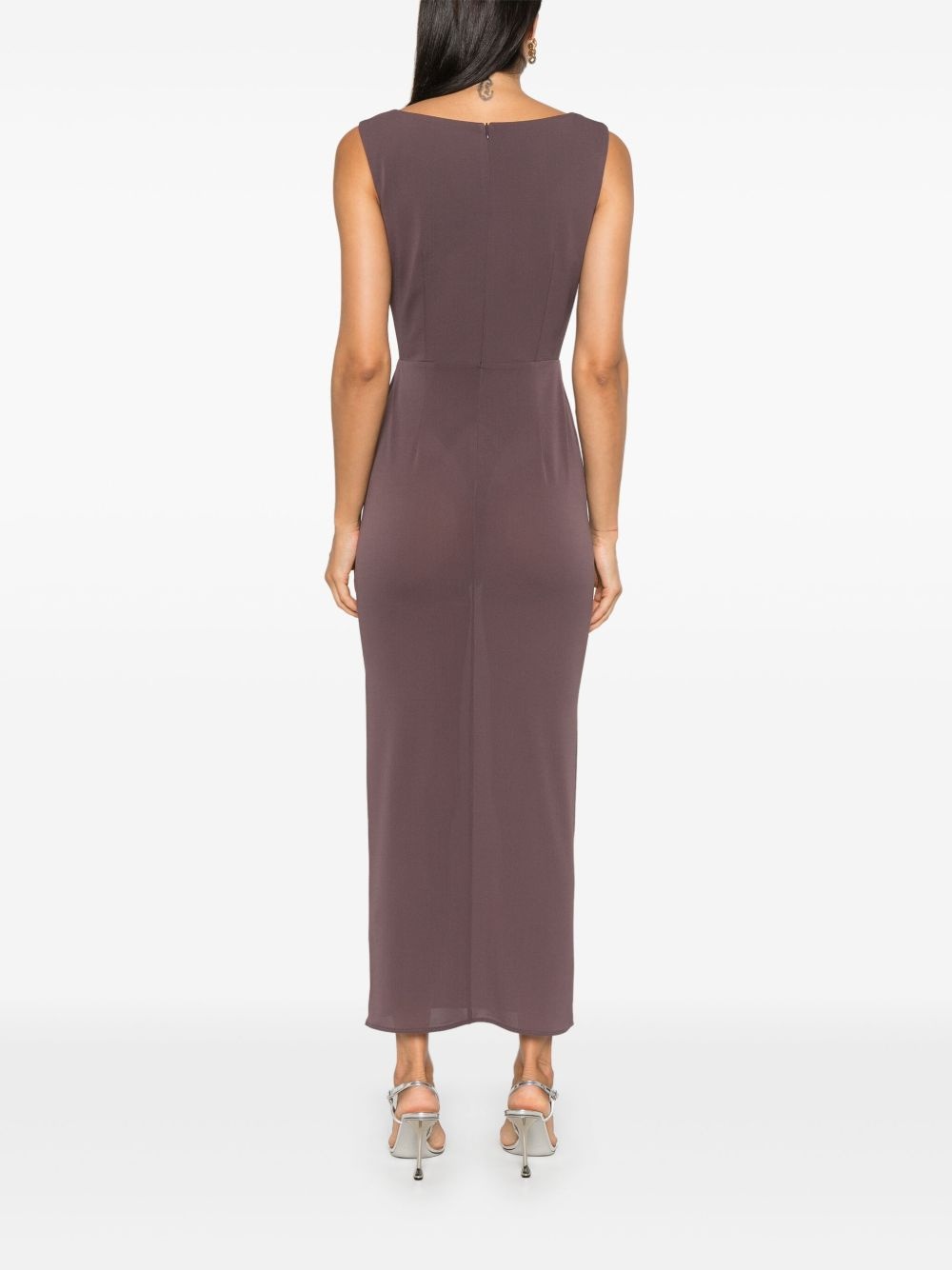 Portrait maxi dress - 4