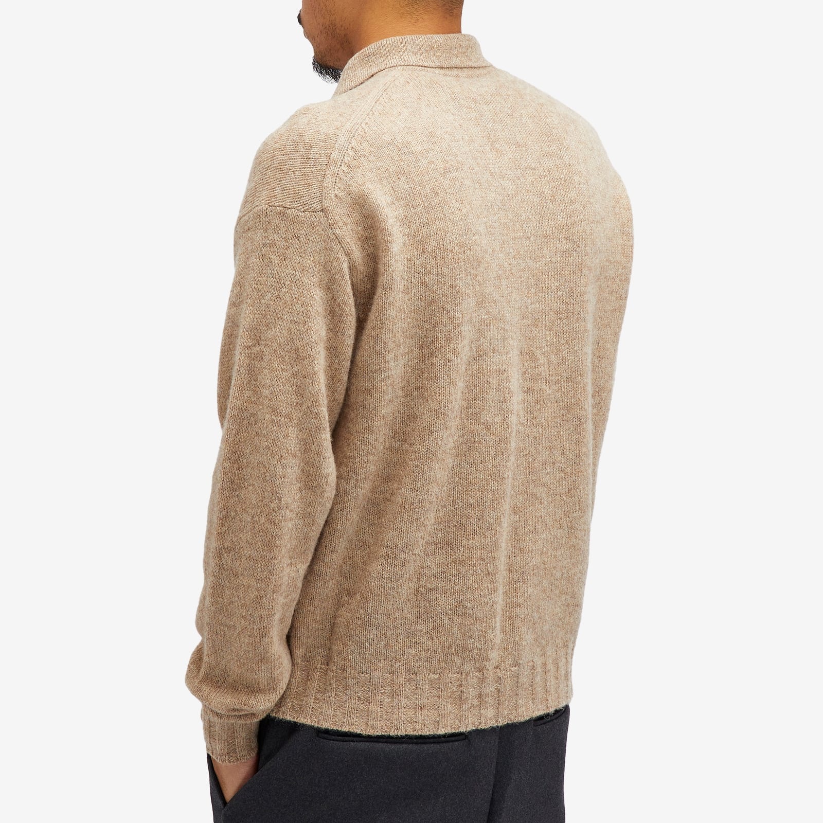 Auralee Shetland Wool Cashmere Cardigan - 3