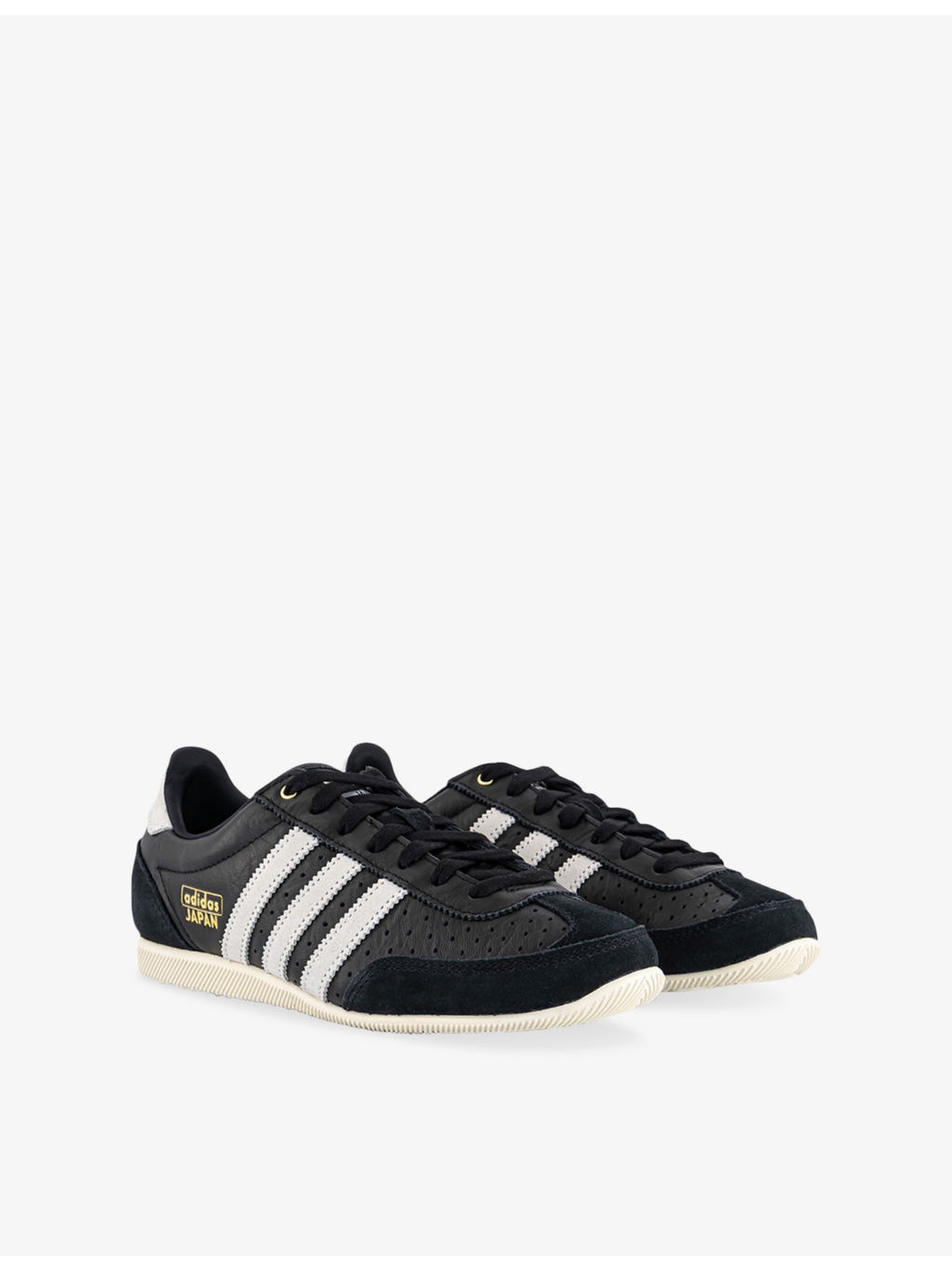 Japan Perforated Leather Low-Top Trainers - 3
