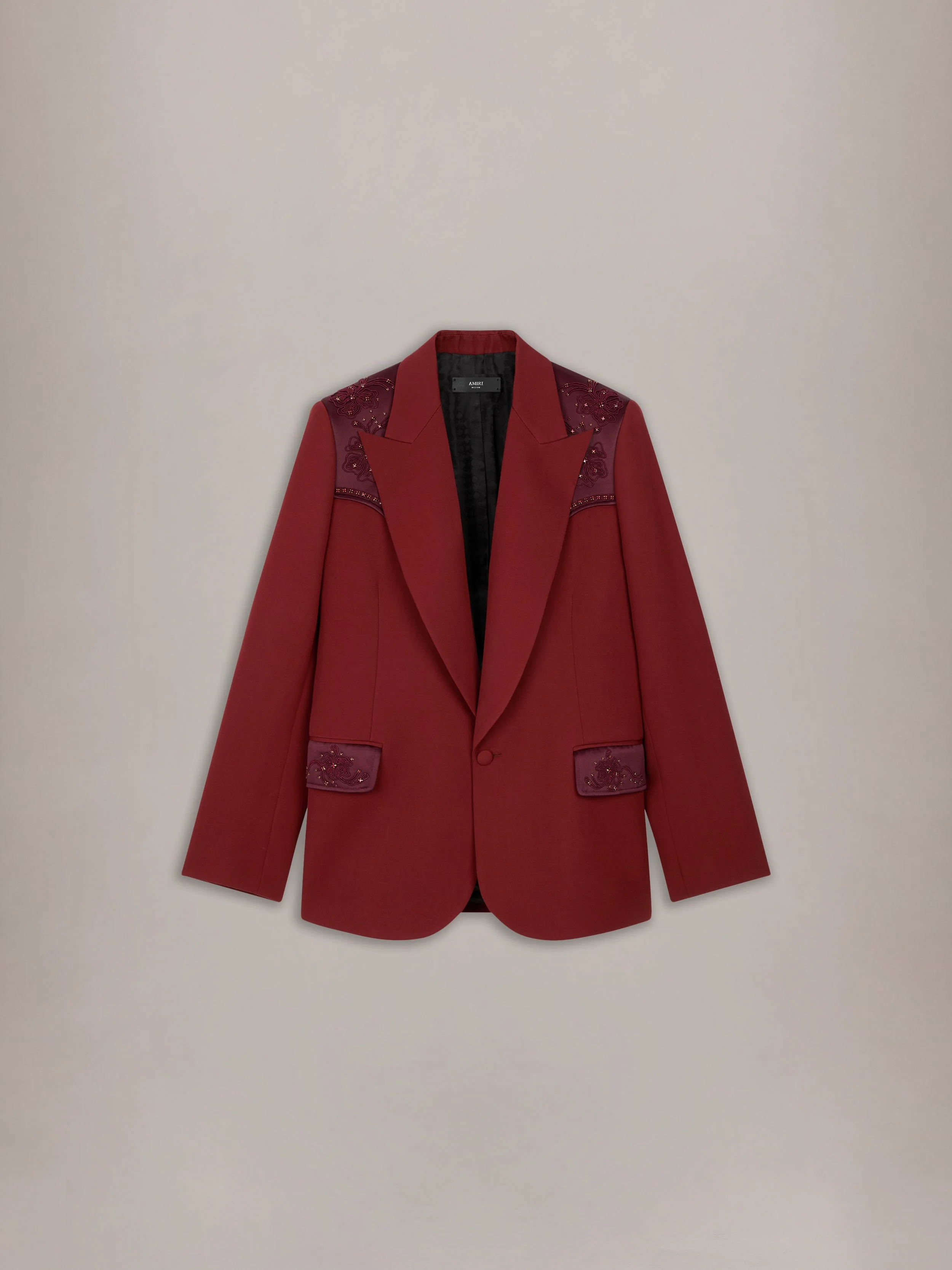 WESTERN SINGLE BREASTED STUDDED BLAZER - 1