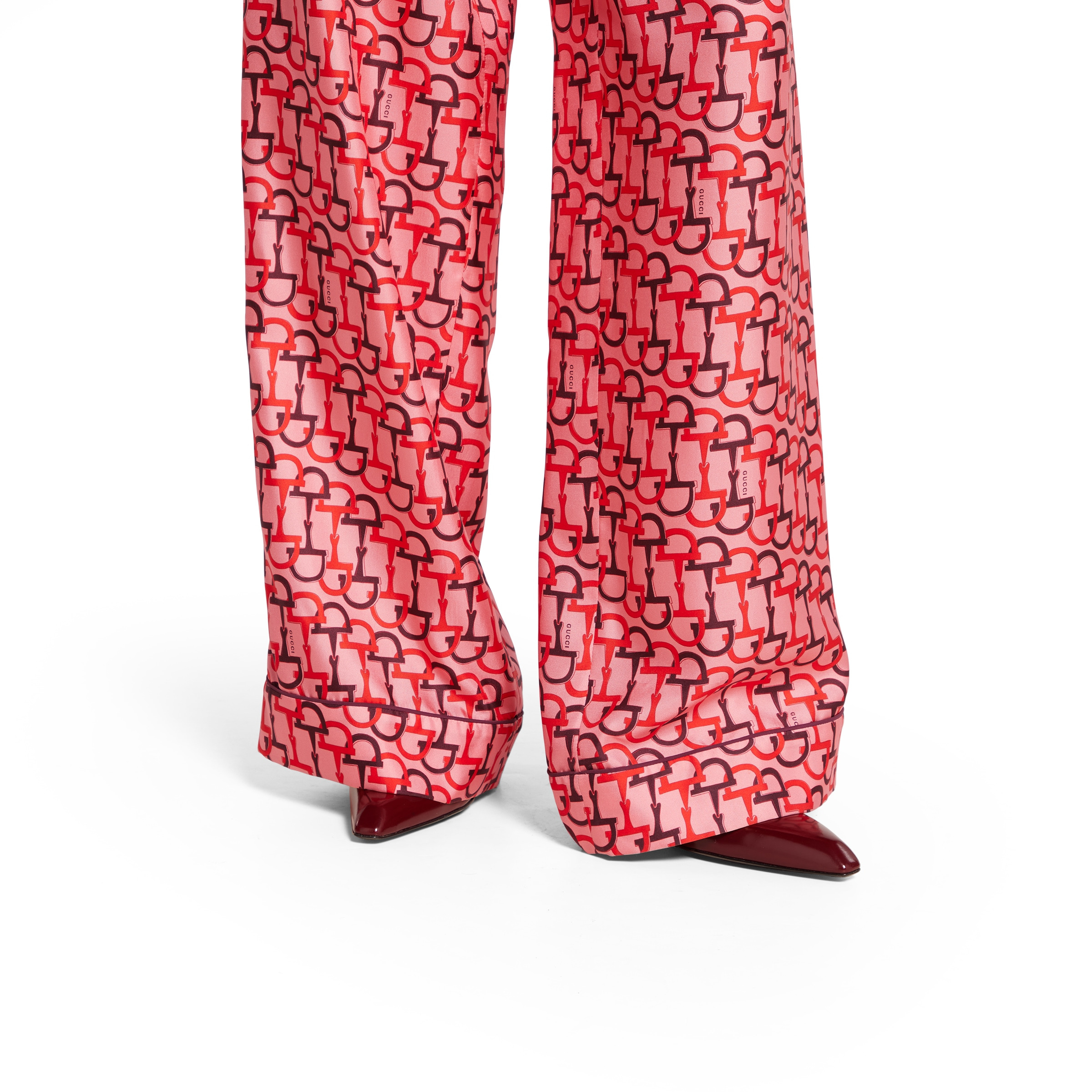 Printed silk pants - 5