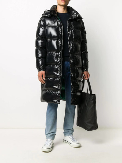 Moncler mid-length padded coat outlook