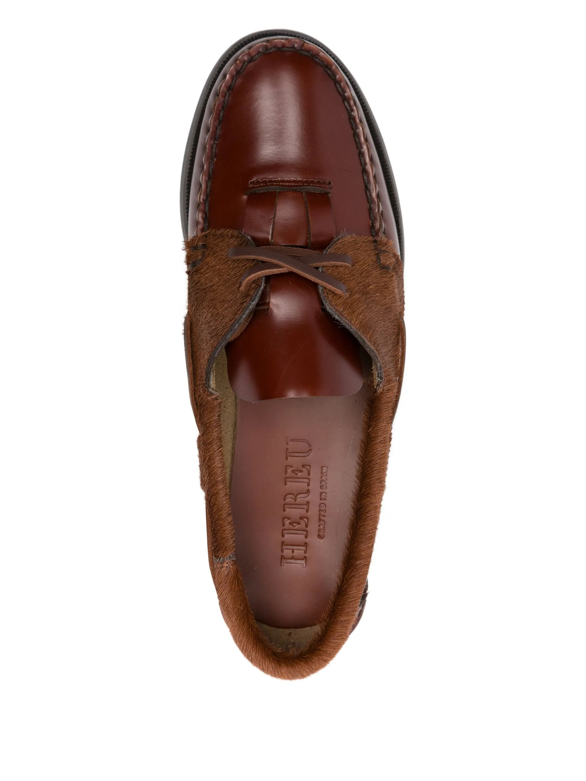 Hereu Leather Boat Shoes - 4