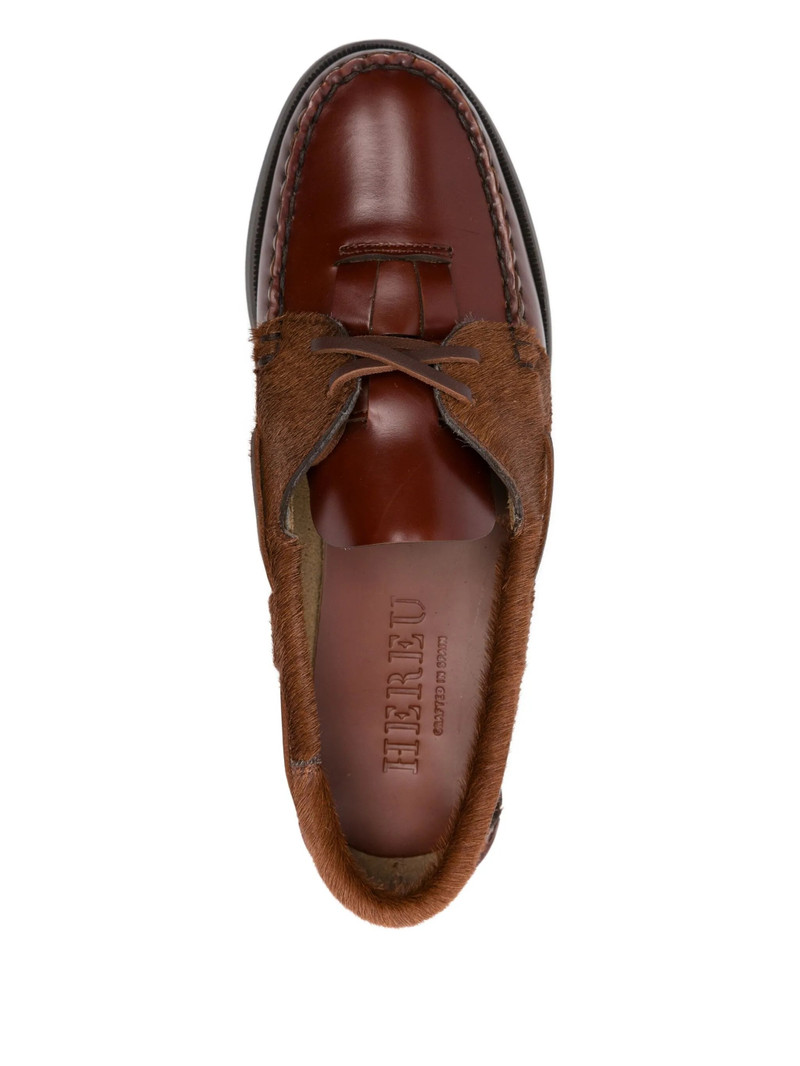 Hereu Leather Boat Shoes 4