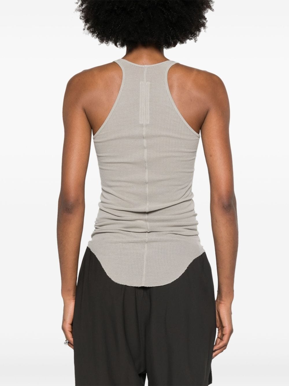 racerback ribbed tank top - 4