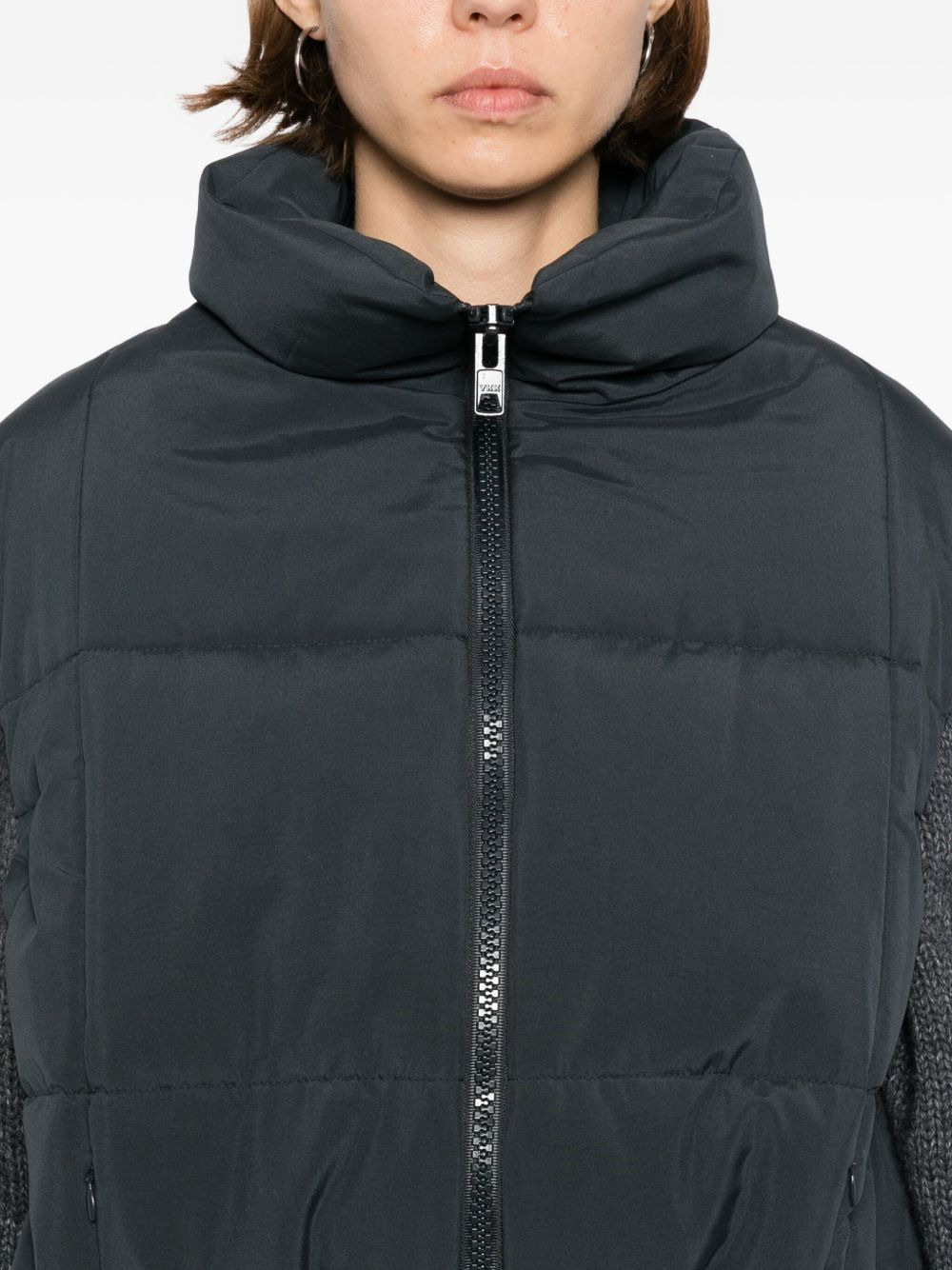 sleeveless puffer gilet - 5