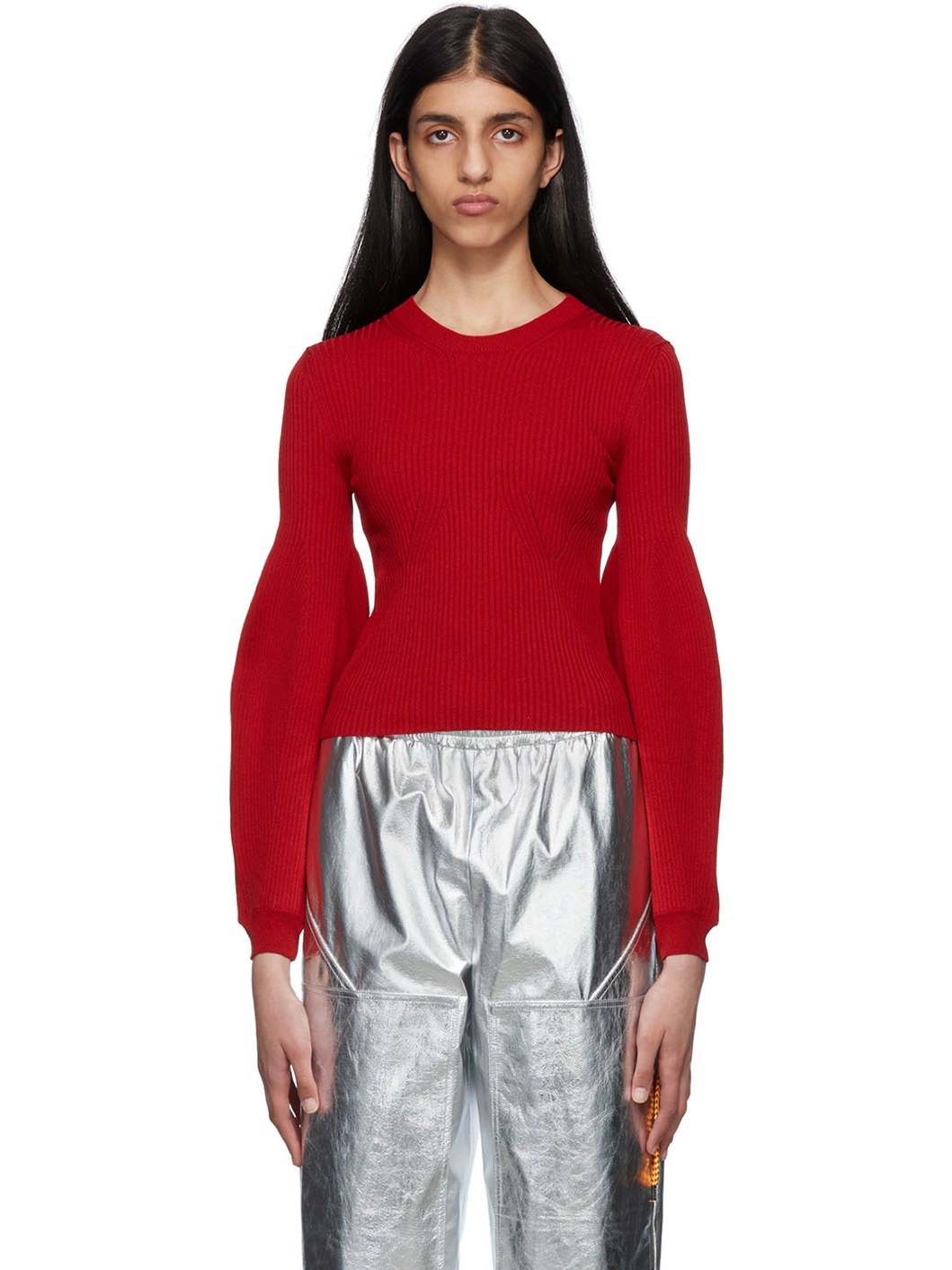 Red Sensual Sweater - 1