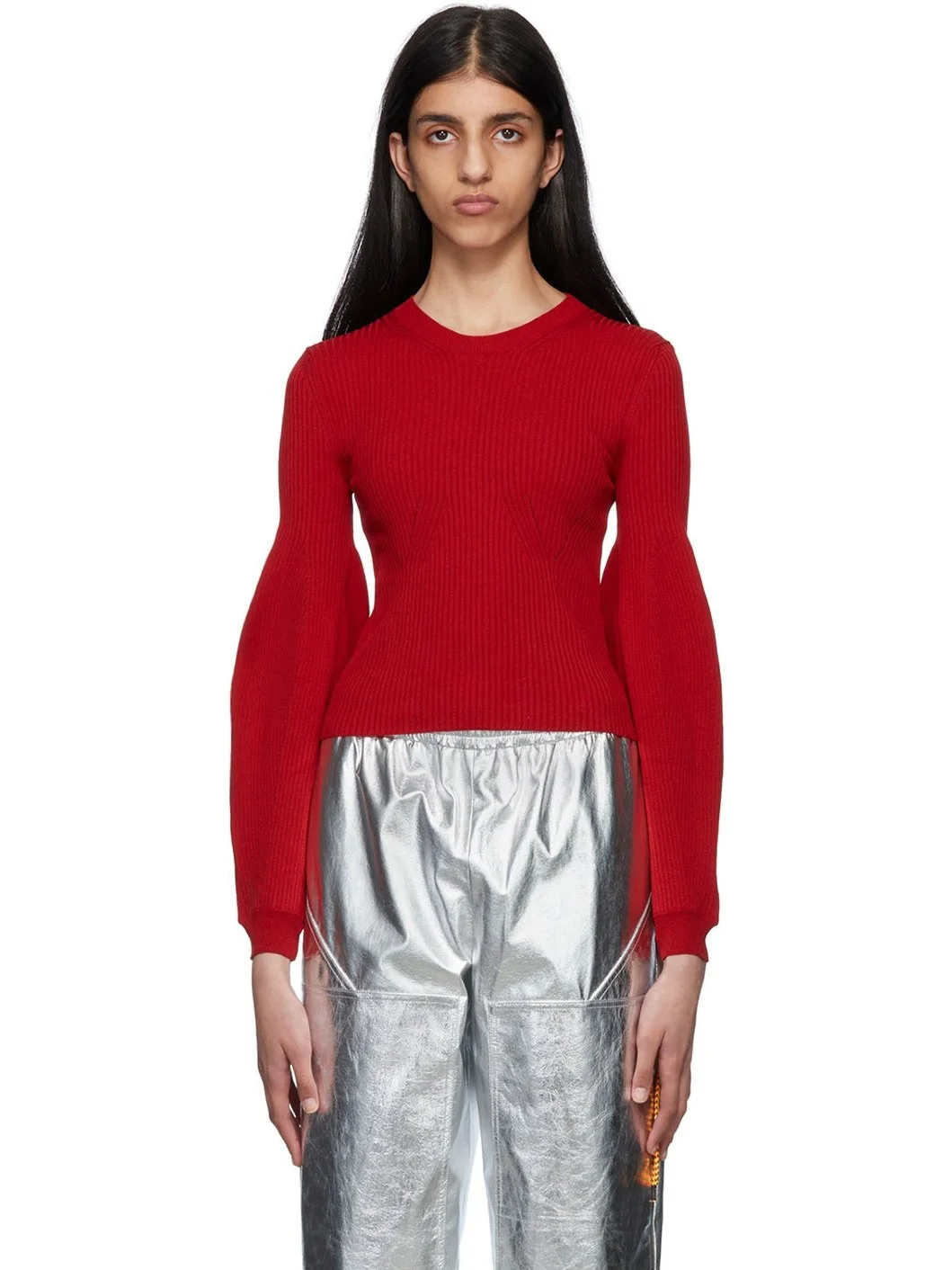 Red Sensual Sweater - 1