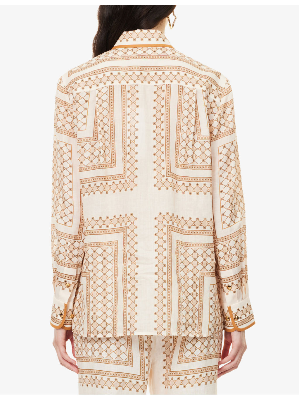 Printed Relaxed-Fit Woven Shirt - 4