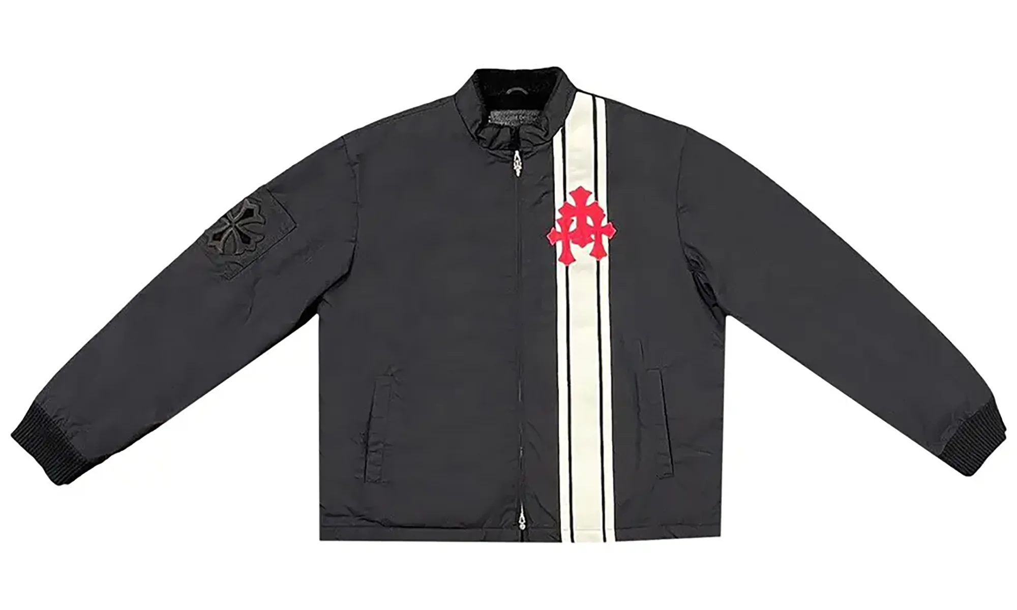 Cross Patch Cobra Racing Nylon Jacket "Black" CHRM0676 - 1