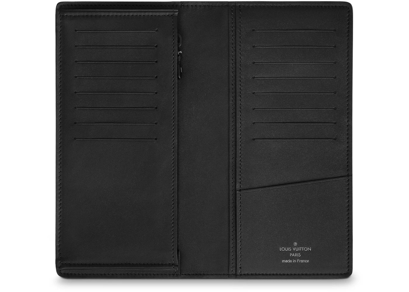 Louis Vuitton Brazza Wallet Monogram Shadow Black - 3