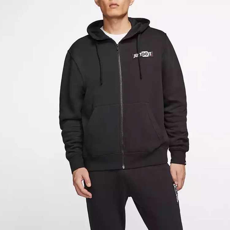 Nike AS Men's Nike Sportswear JDI Hoodie FZ FLCBSTR Black CJ4755-010 - 4