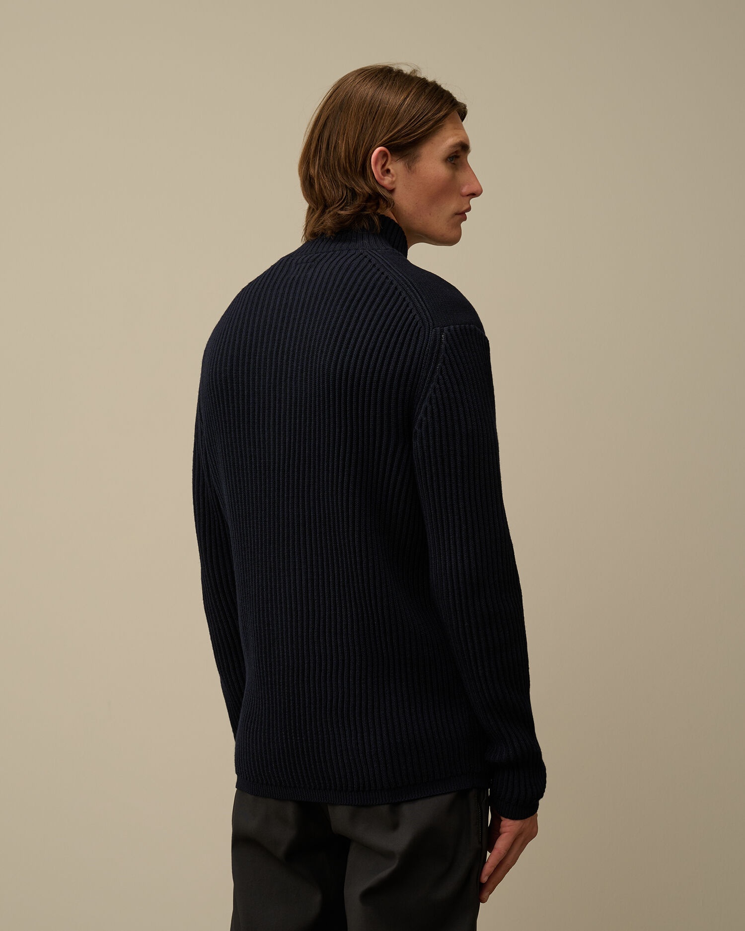 Re-Wool Half Zip Knit - 3