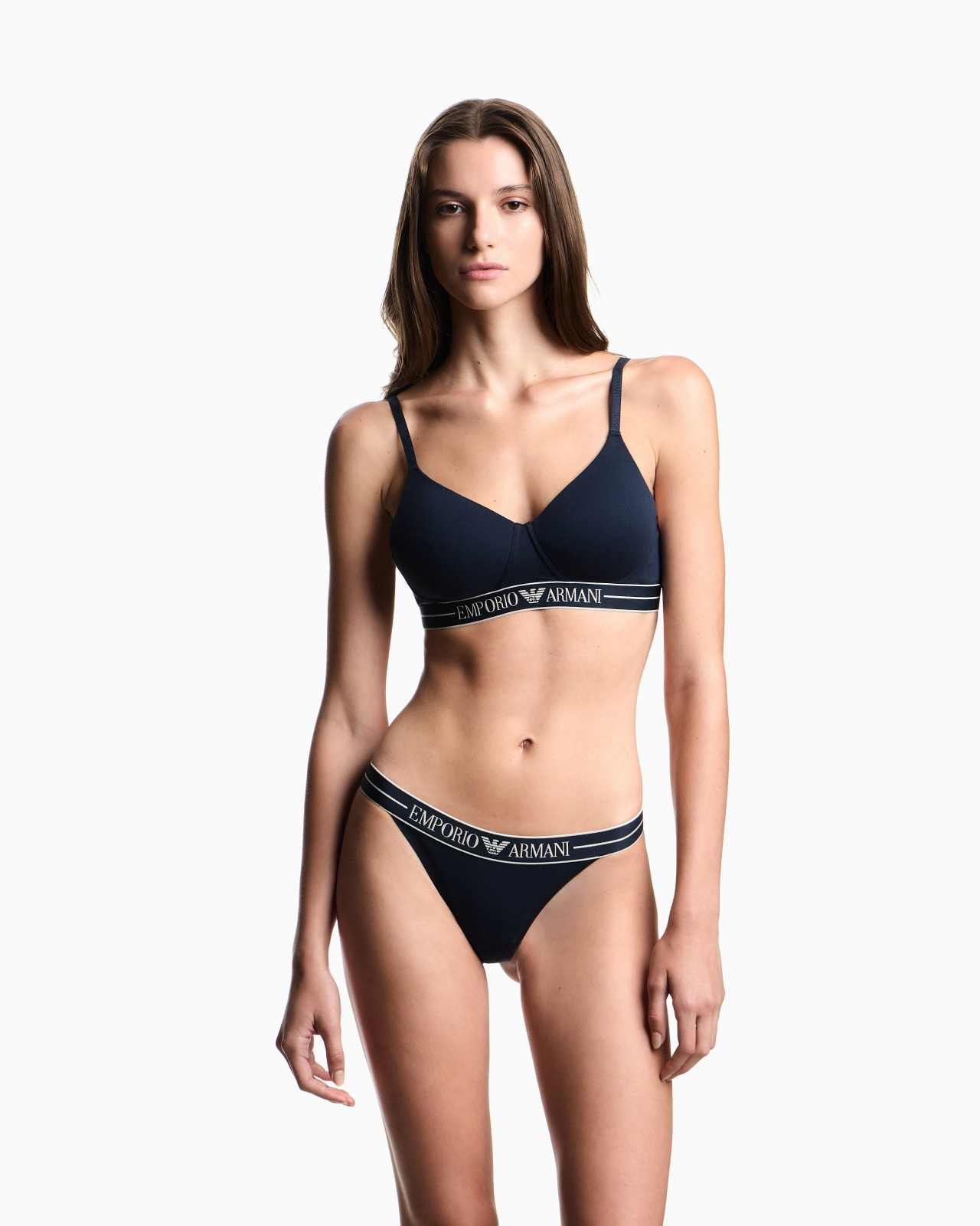 TWO-PACK OF ASV ORGANIC-COTTON THONGS WITH LOGO WAISTBAND - 5