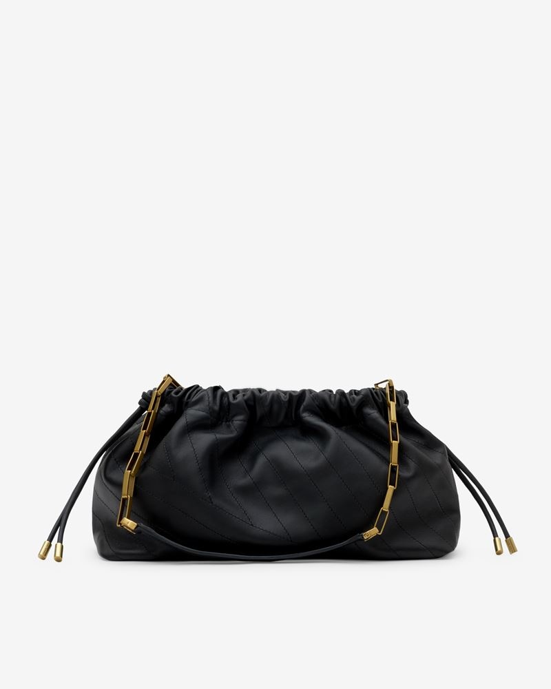 SLOUCHY MERINE LEATHER SHOULDER BAG - 2
