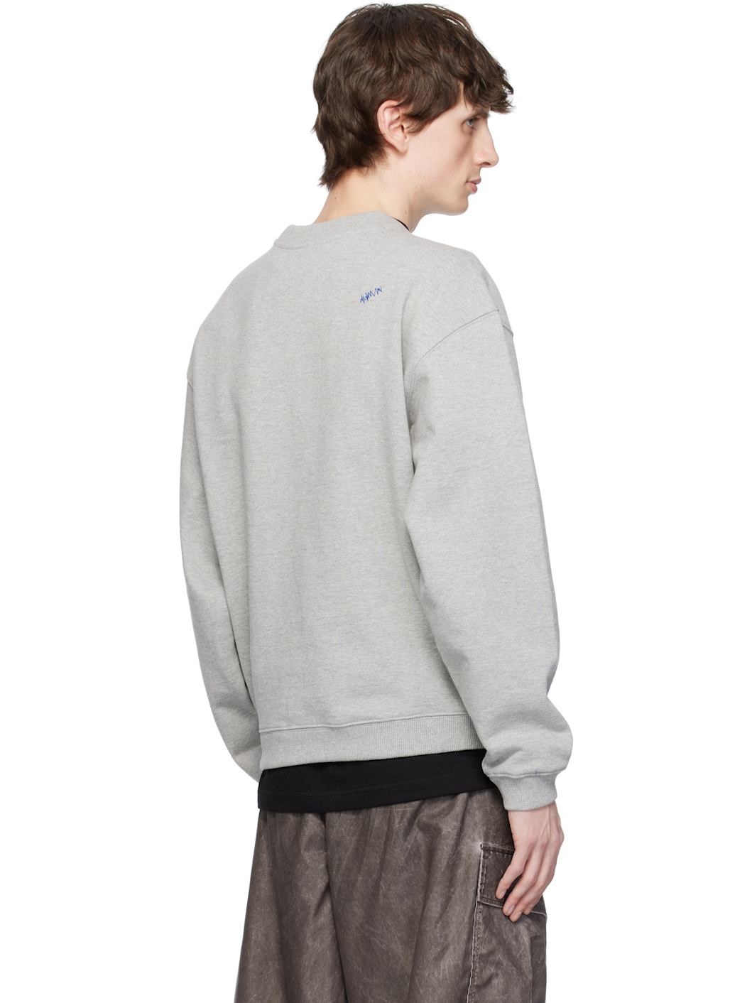 Gray Edca Product. 45 Sweatshirt - 3
