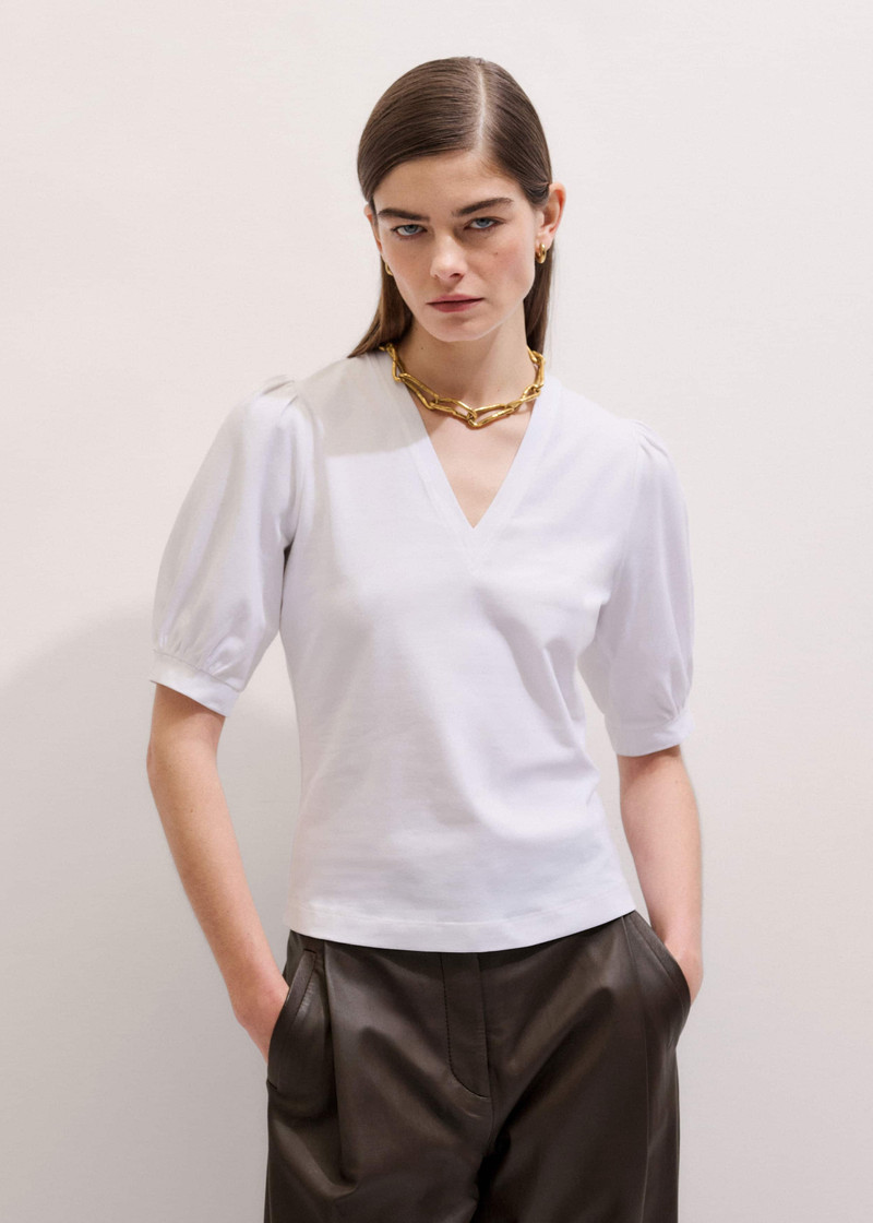 Feminine Sleeve Tee 6