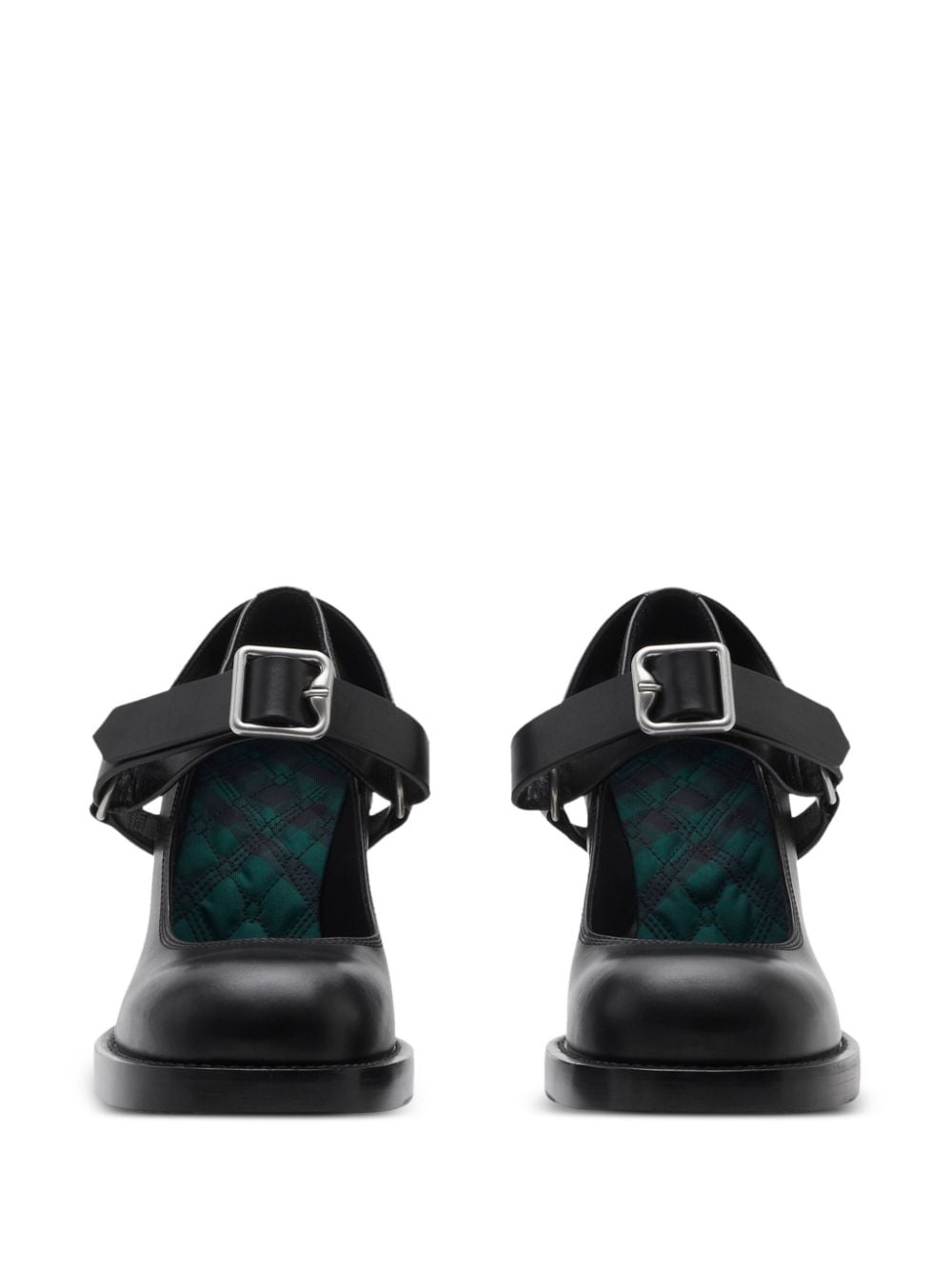 Stirrup 85mm leather pumps - 2