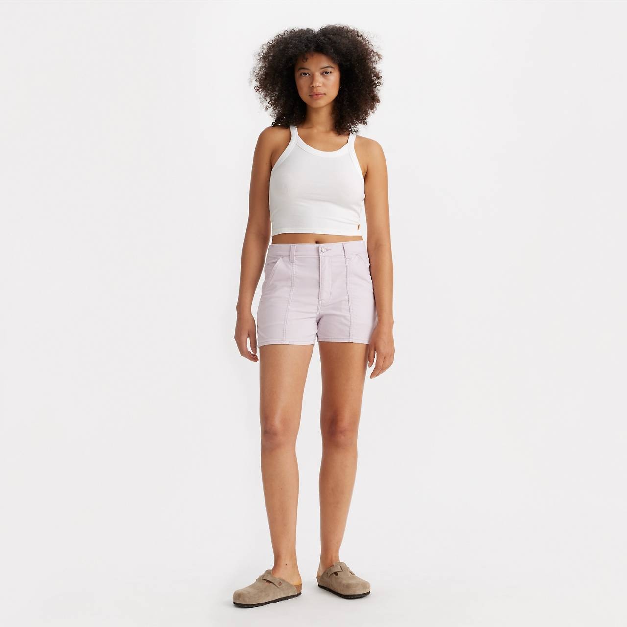 CARPENTER LIGHTWEIGHT CORDUROY WOMEN'S SHORTS - 2