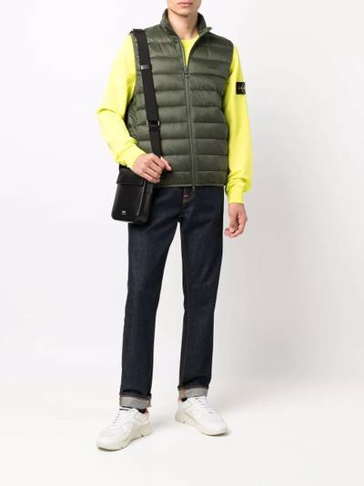 Barbour puffer logo gilet outlook