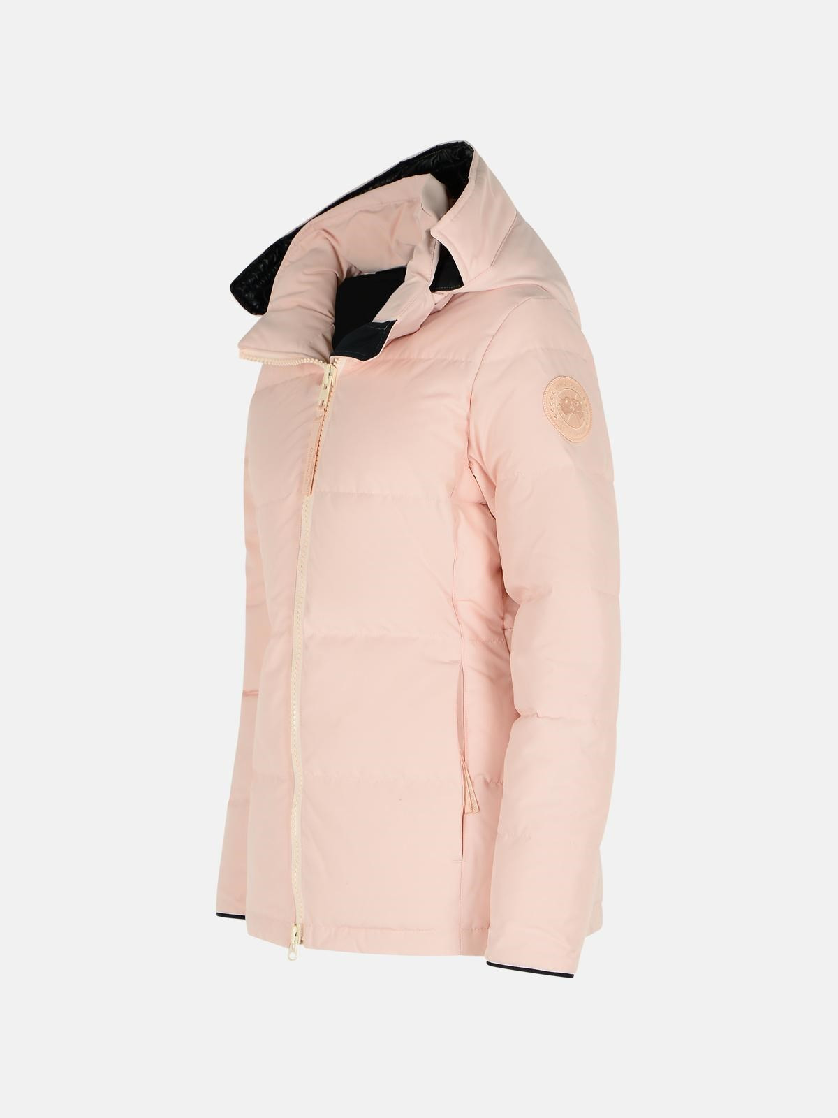 PINK POLYESTER AND COTTON JACKET - 2