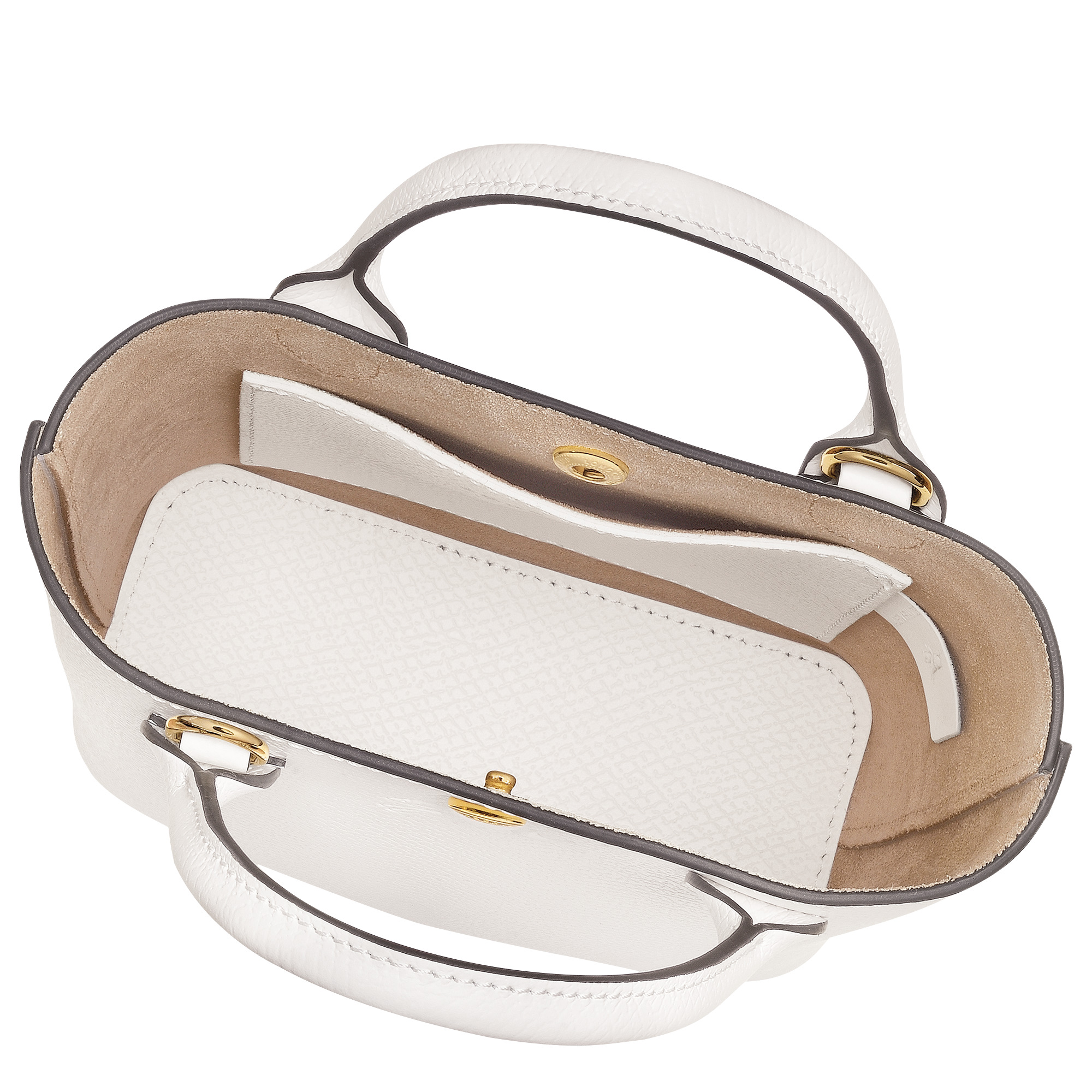 Épure XS Tote bag White - Leather - 5