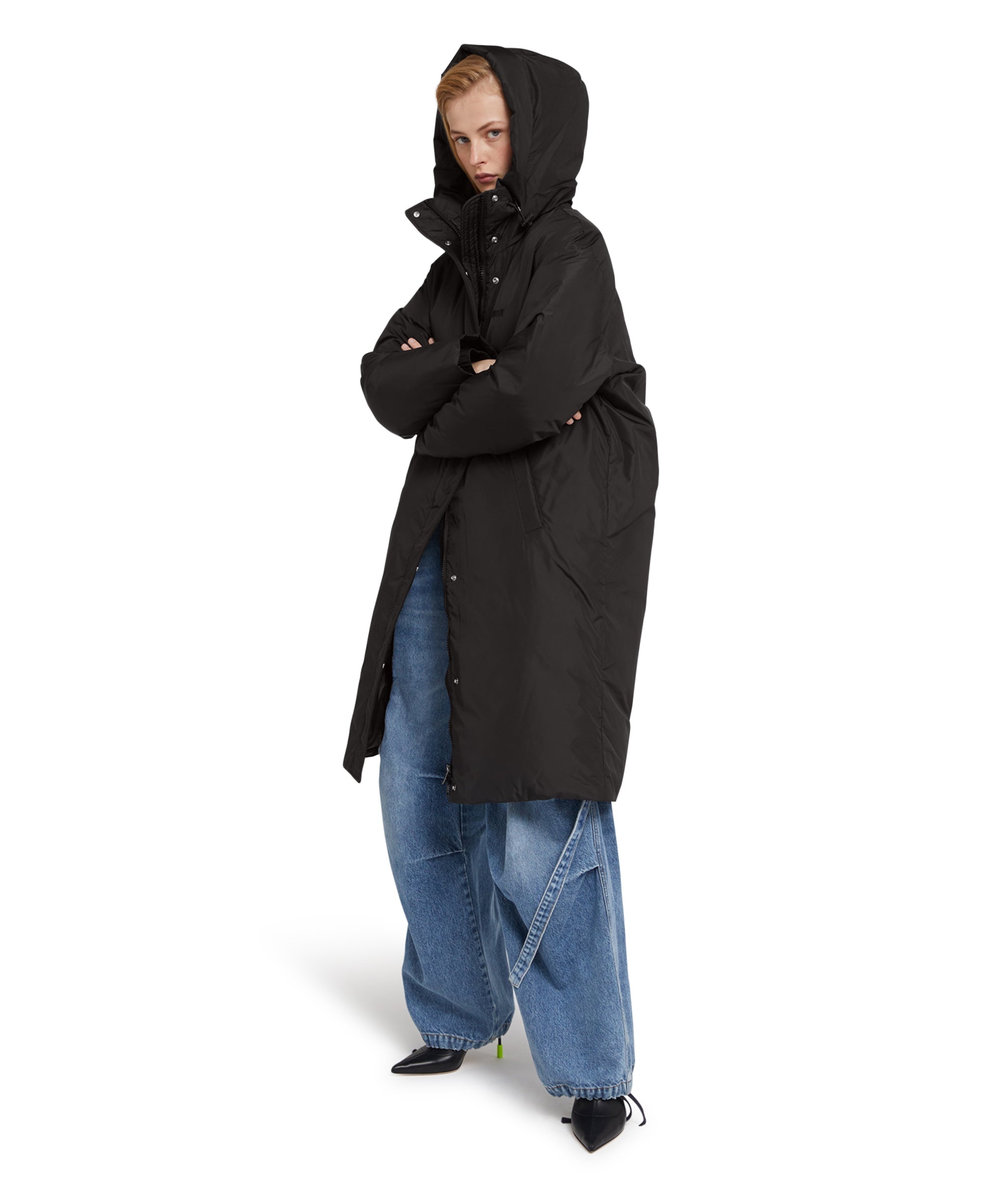 "Ripstop Nylon" long down jacket - 5