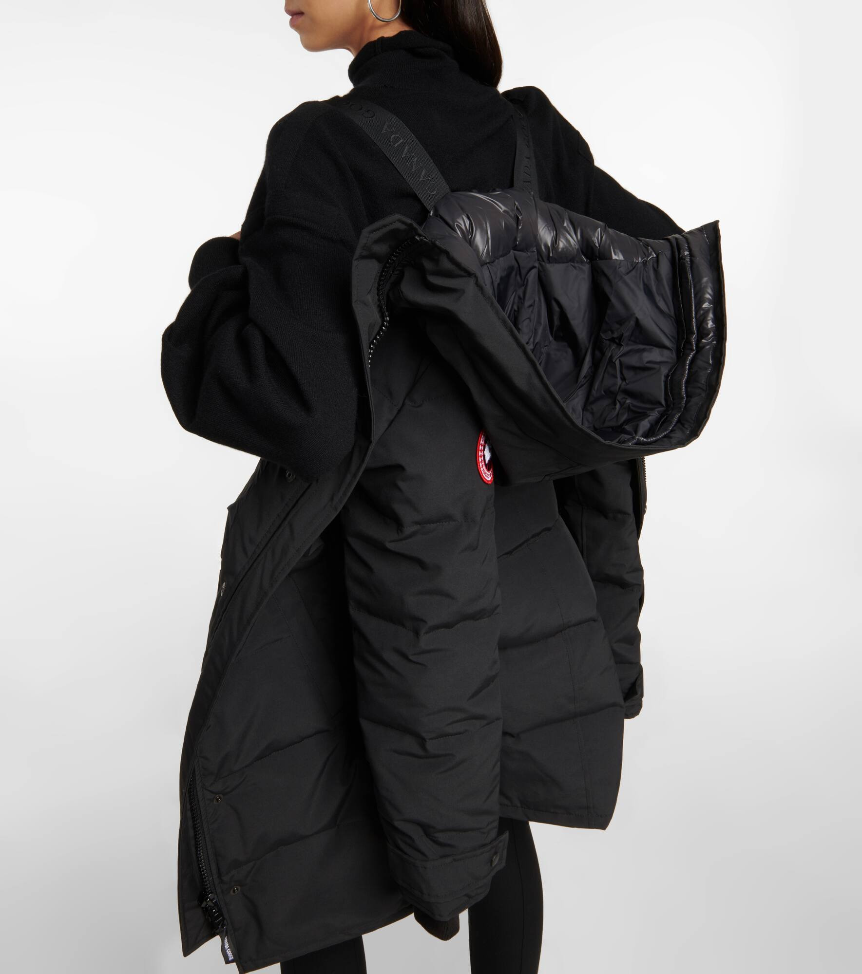 Shelburne cotton-blend down parka - 5