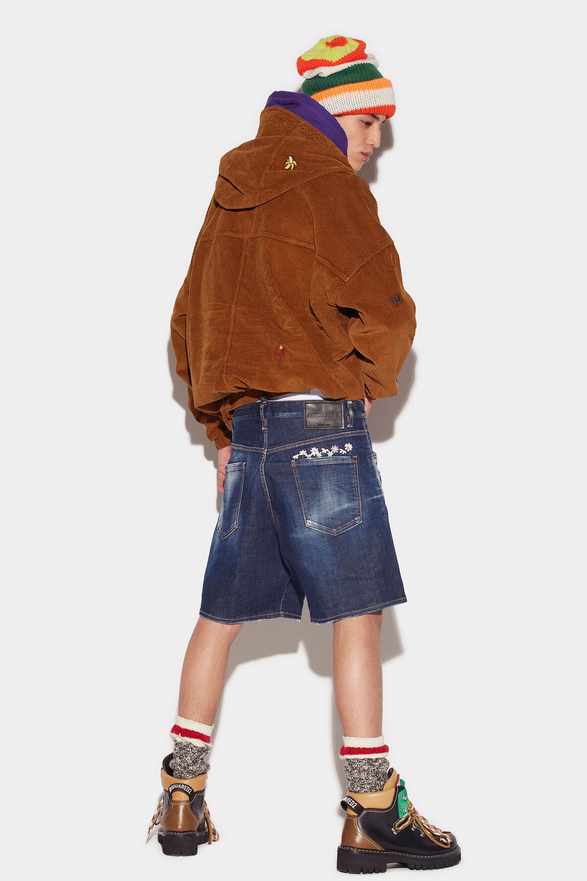 BOXER DENIM SHORTS - 2