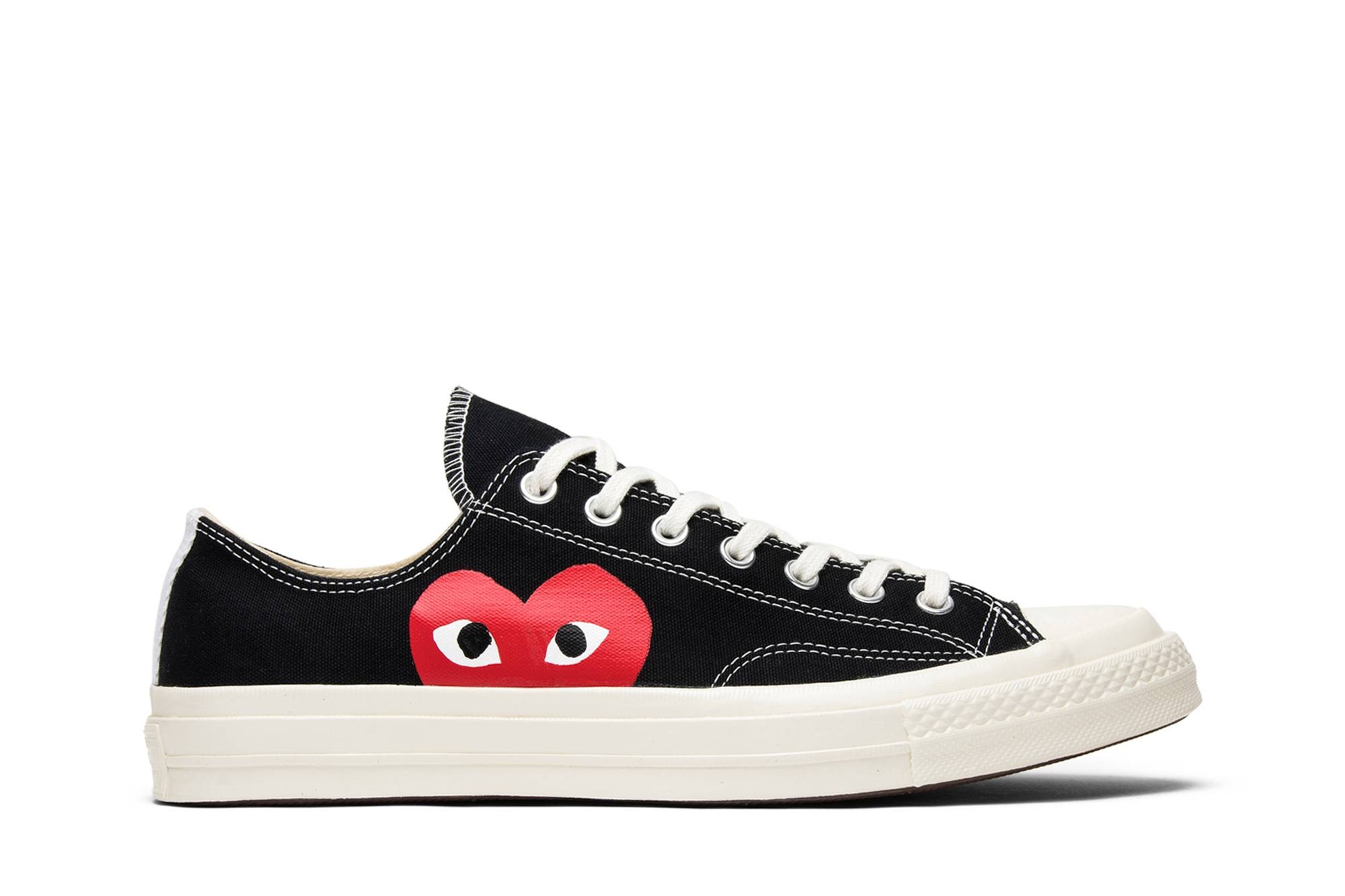 Comme des Garçons Play x Chuck 70 Low 'Black White' - 1