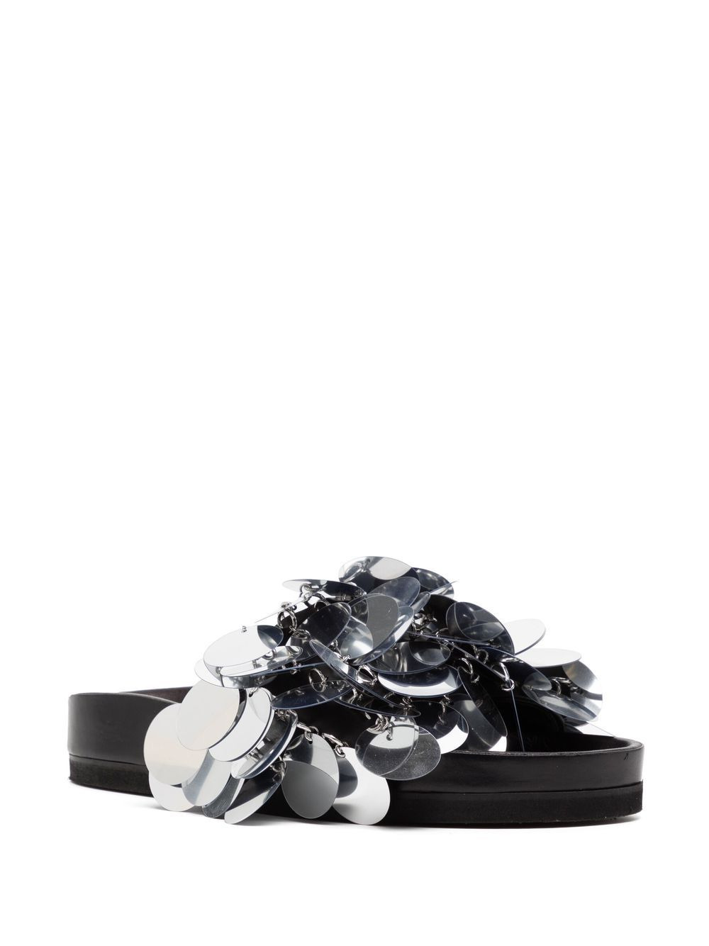 Sparkle disc-detailing sandals - 2