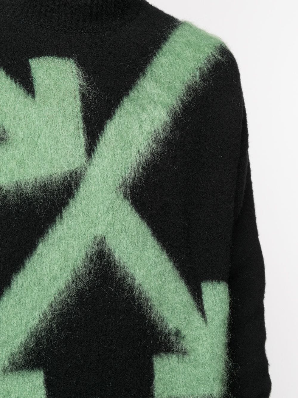 Arrows intarsia-knit jumper - 5