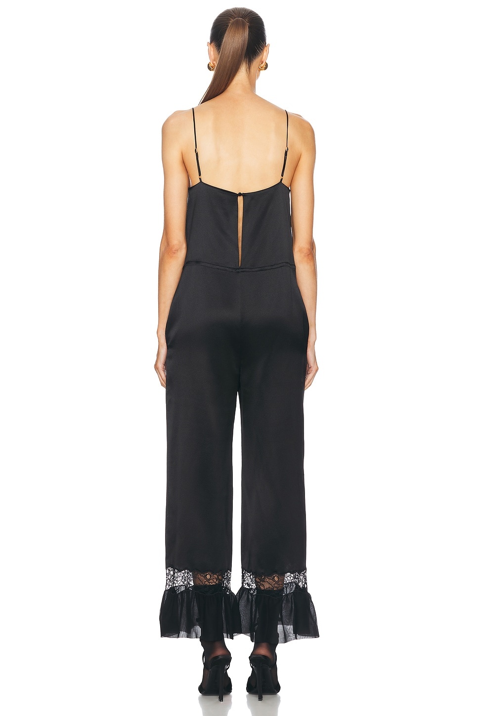 Flare Leg Jumpsuit - 3